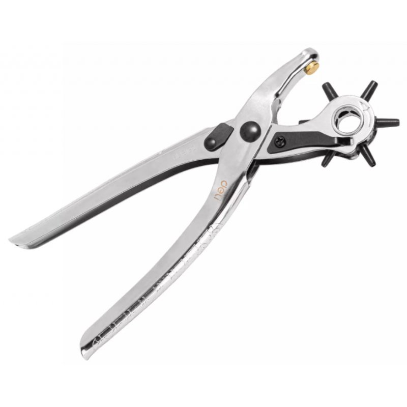 Leather Hole Punch 9" Deli Tools EDL1919C (silver)