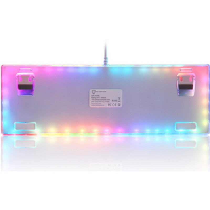 Motospeed K87S clavier USB QWERTY Anglais Blanc