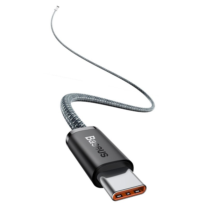 Baseus Dynamic câble USB 2 m USB 2.0 USB C Gris
