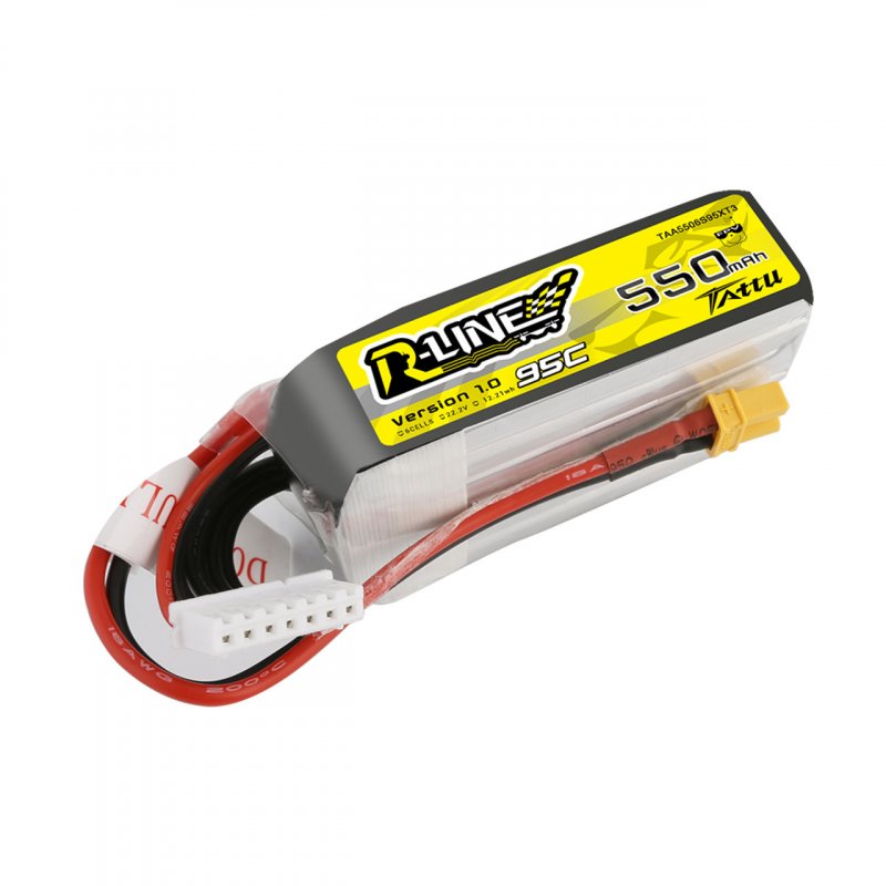 Tattu TAA5506S95XT3 industrial rechargeable battery Lithium Polymer (LiPo) 550 mAh 22.2 V