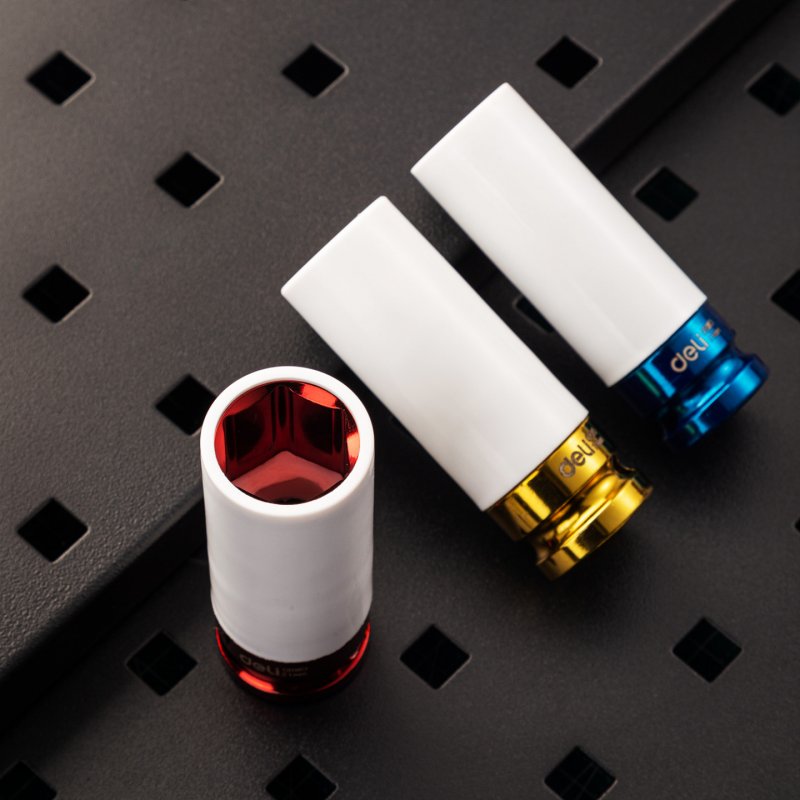 Socket Set Deli Tools EDL2003Q, 17-21mm