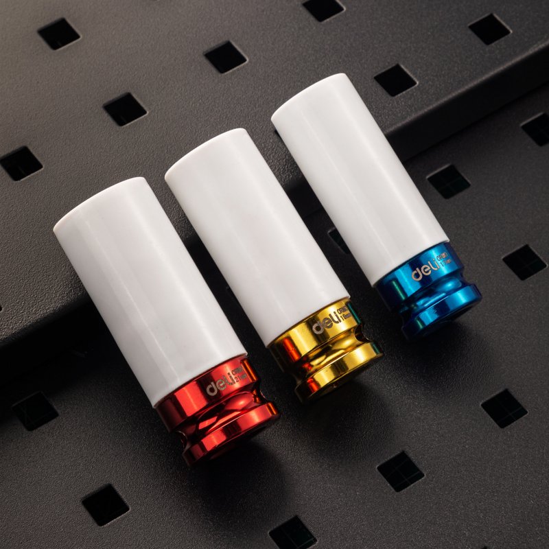 Socket Set Deli Tools EDL2003Q, 17-21mm