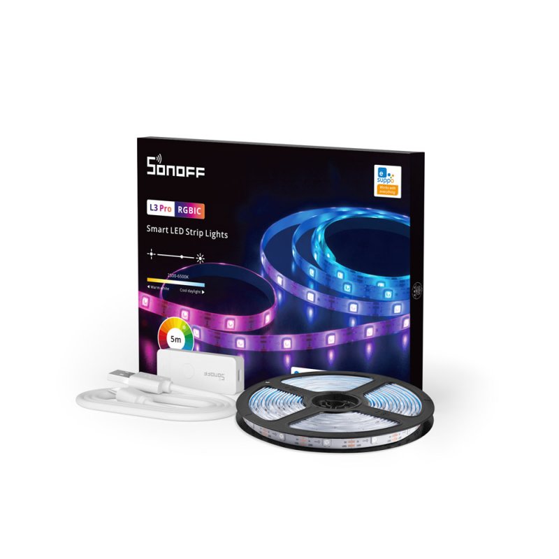 Sonoff L3-5M-P strip light Universal strip light Indoor/outdoor LED 5000 mm