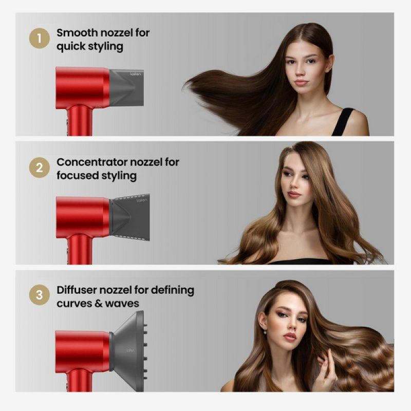 Laifen Swift Special sèche-cheveux Rouge