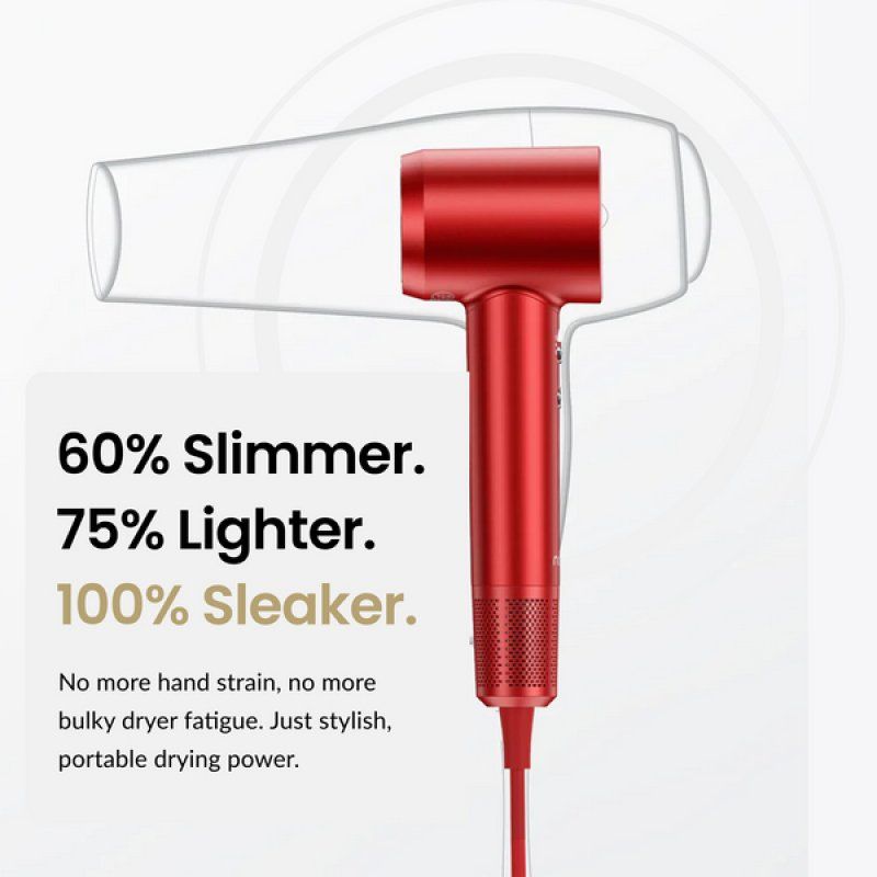 Hair dryer with ionization Laifen Swift Special (Red)