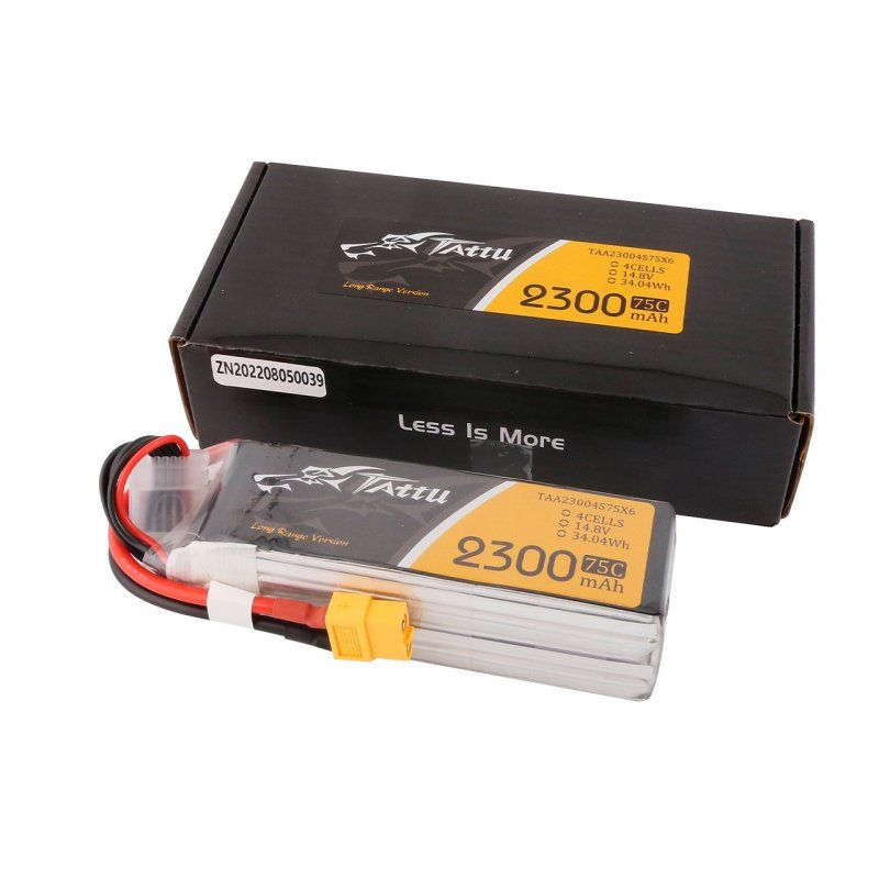 Tattu TAA23004S75X6 batterie rechargeable Lithium Polymère (LiPo) 2300 mAh 14,8 V