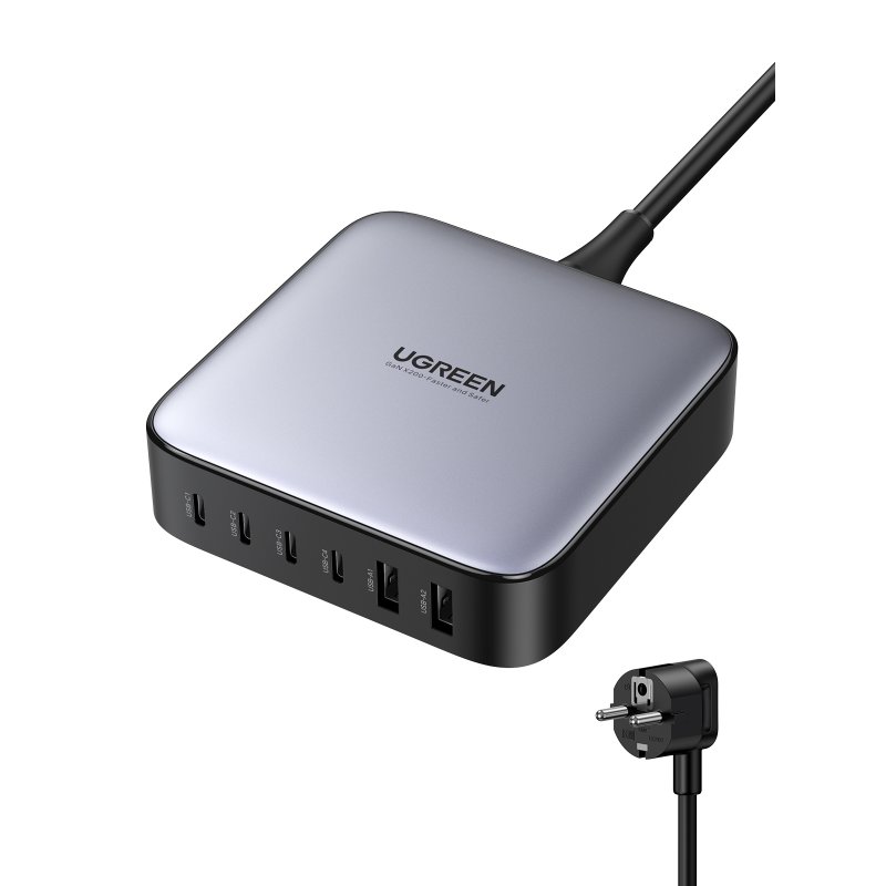 Ugreen 40914 Nexode 200W GaN Desktop USB-C USB-A Charger