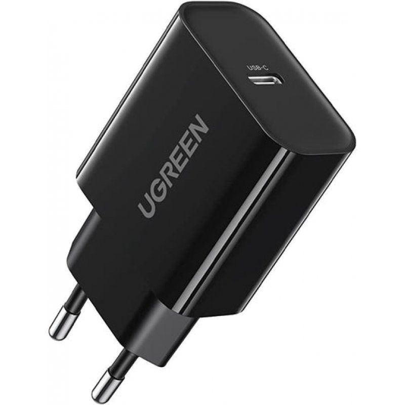 Ugreen 10191 chargeur d'appareils mobiles Universel Noir Secteur Charge rapide Intérieure