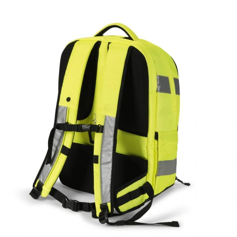 DICOTA Hi-Vis sac à dos Jaune Polyéthylène téréphthalate (PET), Polyuréthane thermoplastique (TPU)