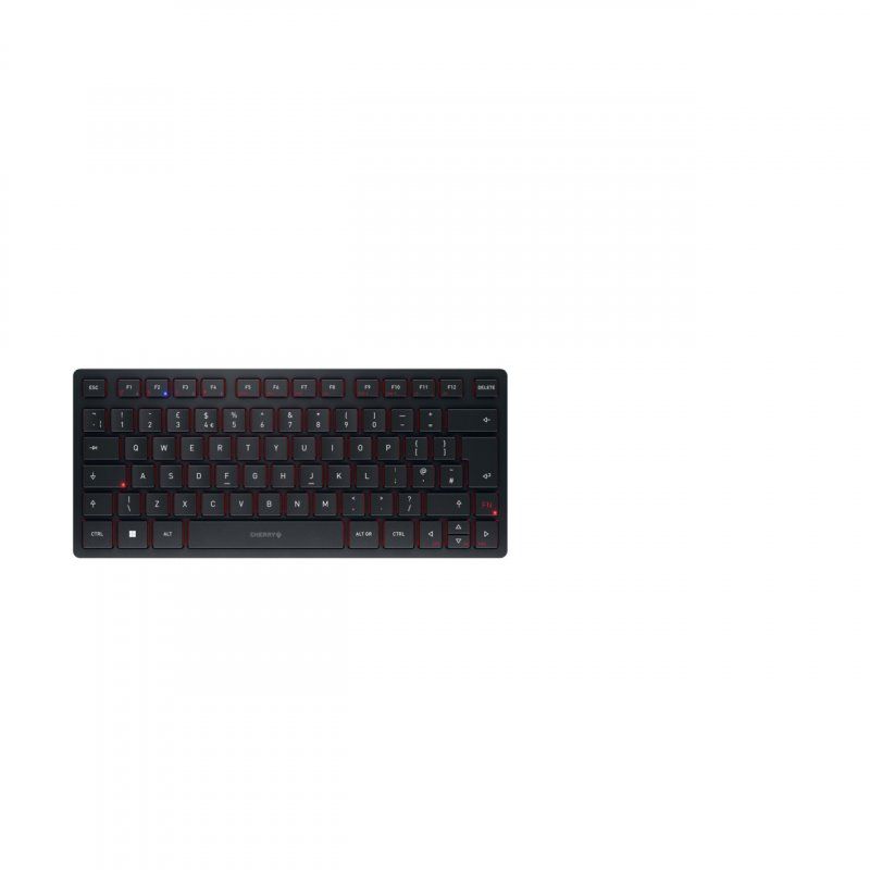 CHERRY KW 9200 MINI keyboard USB + RF Wireless + Bluetooth QWERTY English Black
