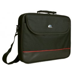 PEDEA Trendline-Bag 15.6" notebook case 39.6 cm (15.6") Messenger case Black