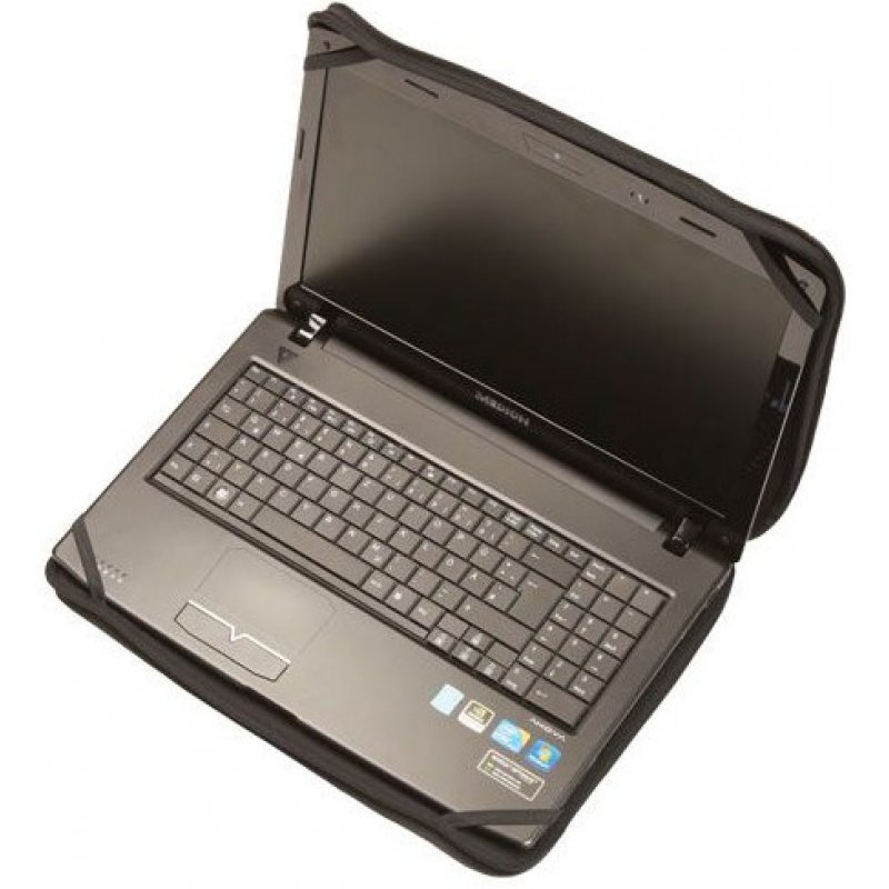 PEDEA Trend sacoche d'ordinateurs portables 39,6 cm (15.6") Housse Noir