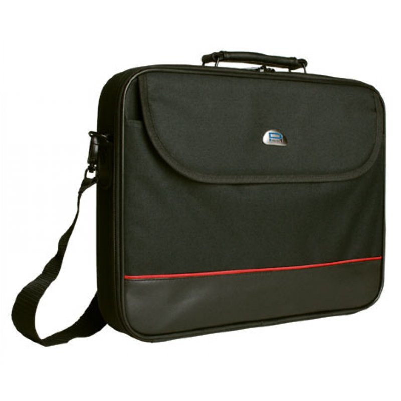 PEDEA Trendline-Bag 17.3" sacoche d'ordinateurs portables 43,9 cm (17.3") Sac Messenger Noir