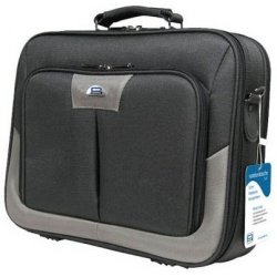 PEDEA 66066025 sacoche d'ordinateurs portables 43,9 cm (17.3") Malette Noir, Gris