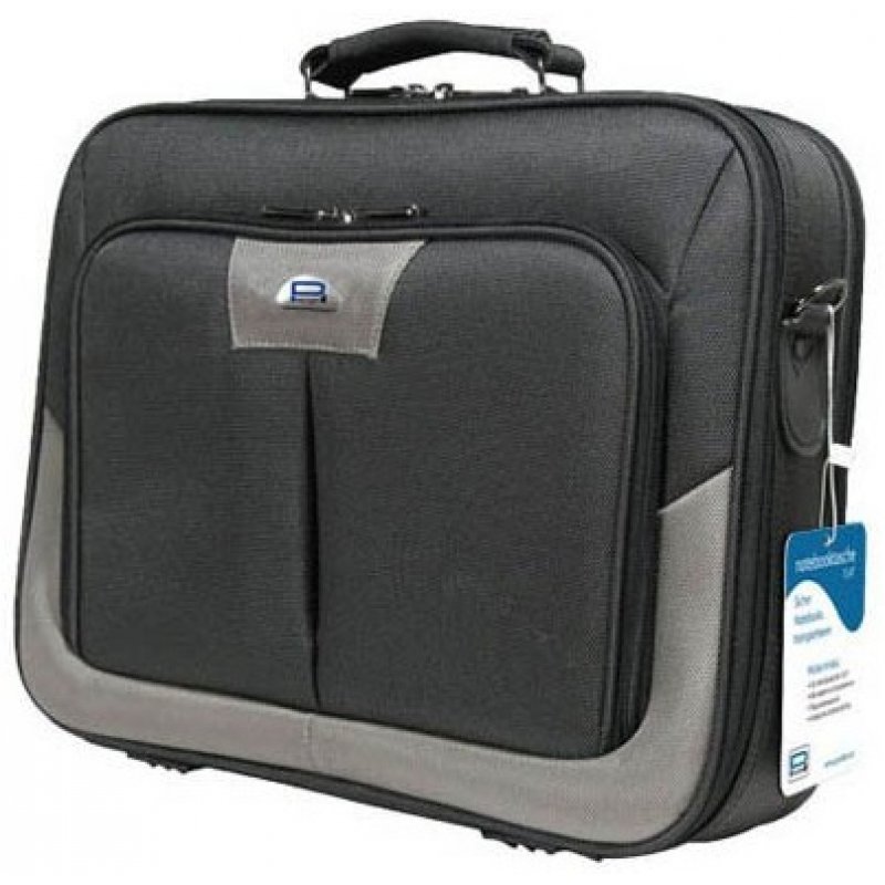 PEDEA 66066025 notebook case 43.9 cm (17.3") Briefcase Black, Grey