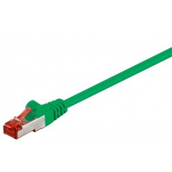 Goobay 95514 networking cable Green 5 m Cat6 S/FTP (S-STP)