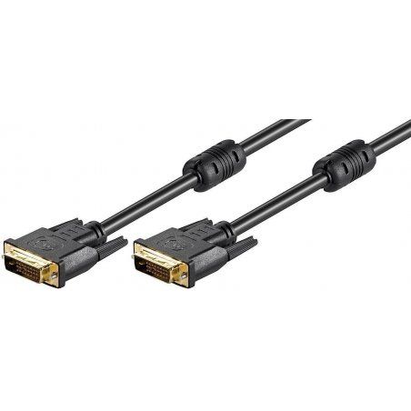 Microconnect 2m DVI-D câble DVI Noir