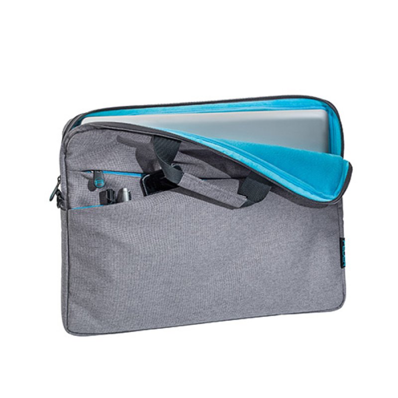 PEDEA 66063013 notebook case 39.6 cm (15.6") Messenger case Grey