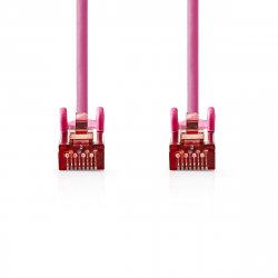 Nedis CAT6 S/FTP-Netzwerkkabel 15m, Pink