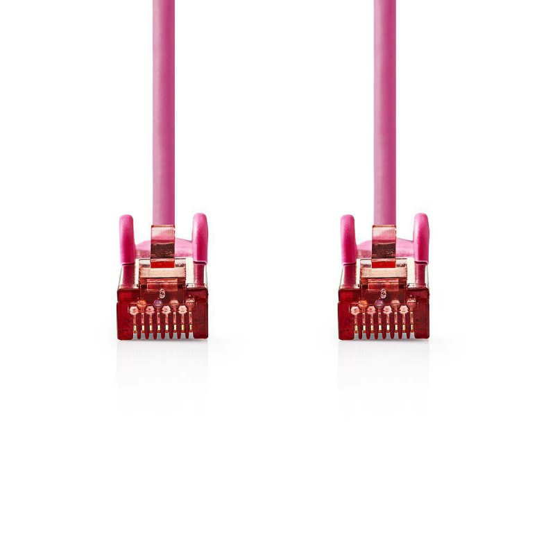 Nedis CAT6 S/FTP-Netzwerkkabel 15m, Pink