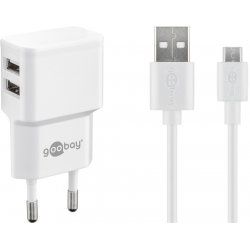 Goobay 44985 chargeur d'appareils mobiles Universel Blanc Secteur Intérieure