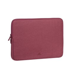 Rivacase Suzuka notebook case 35.6 cm (14") Sleeve case Red