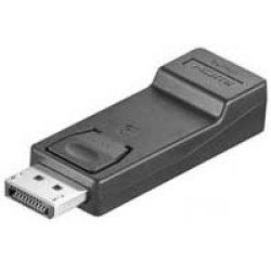 Goobay HDMI/DP Adapter HDMI FM DP M Black