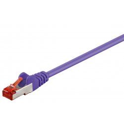Goobay CAT 6 Patch Cable S/FTP (PiMF), violet