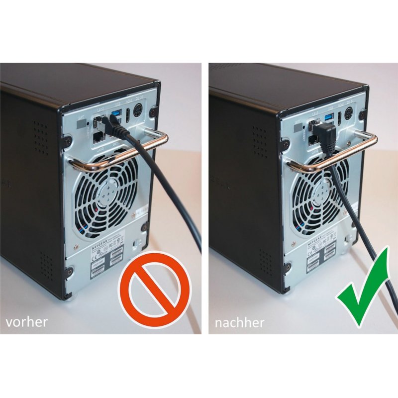 Goobay CAT 6 Patchkabel 1x 90° gewinkelt, S/FTP (PiMF), Weiß, 10m