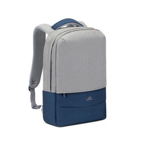 Rivacase 7562 sacoche d'ordinateurs portables 39,6 cm (15.6") Sac à dos Gris, Marine