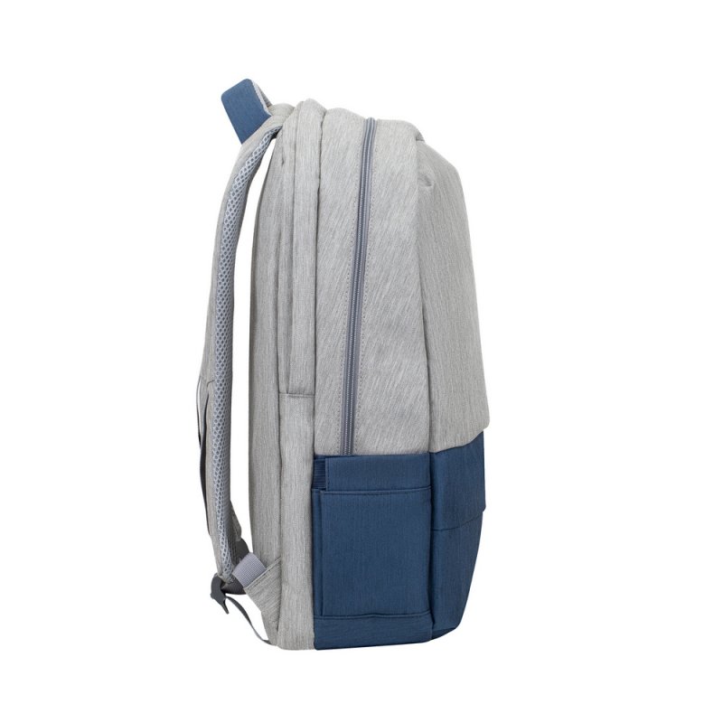 Rivacase 7567 Grau / Dunkelblau Notebookrucksack bis 17,3"
