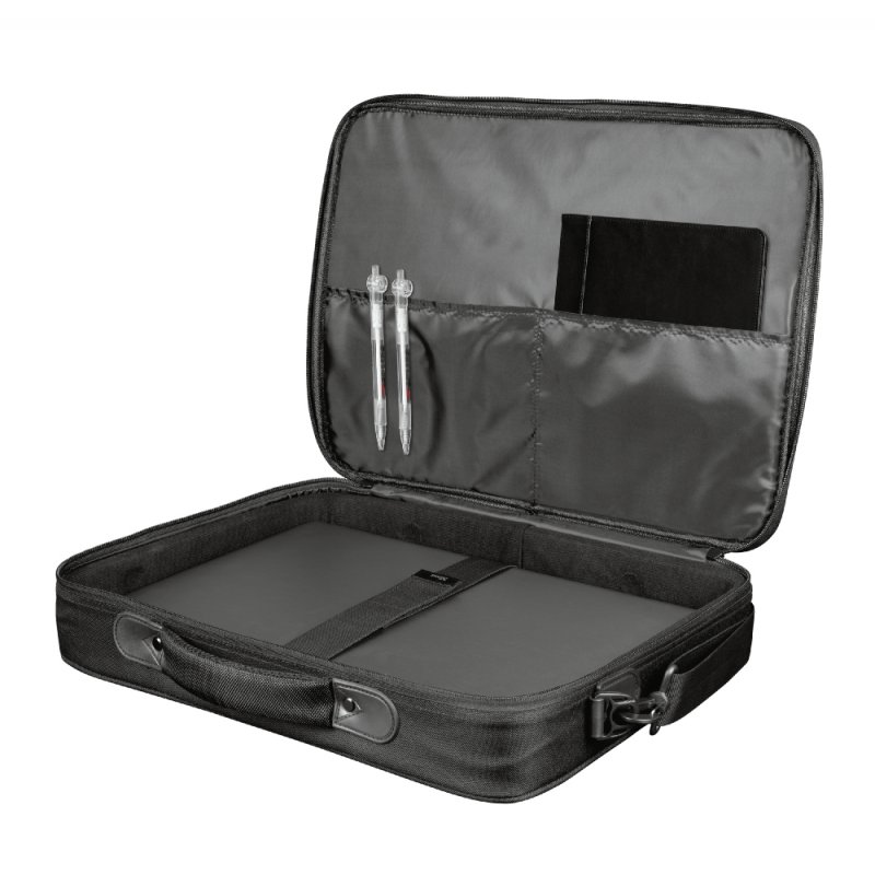 Trust Atlanta notebook case 40.6 cm (16") Briefcase Black
