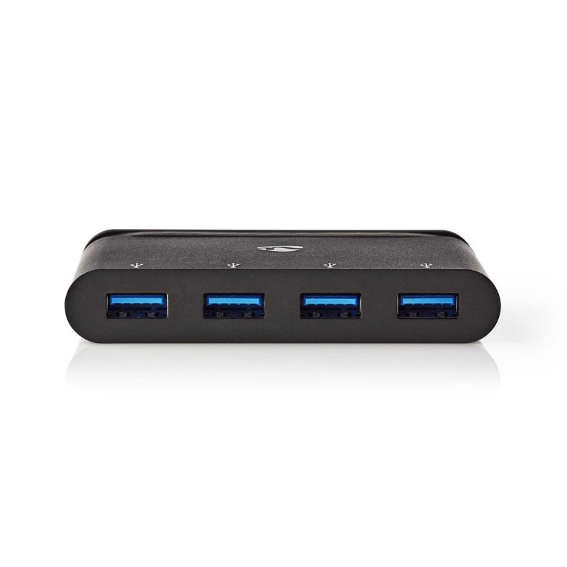 Nedis TCARF200BK hub & concentrateur USB 3.2 Gen 1 (3.1 Gen 1) Type-C Noir