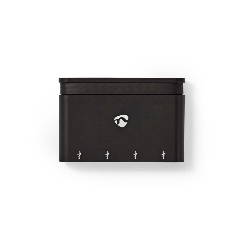 Nedis TCARF200BK hub & concentrateur USB 3.2 Gen 1 (3.1 Gen 1) Type-C Noir