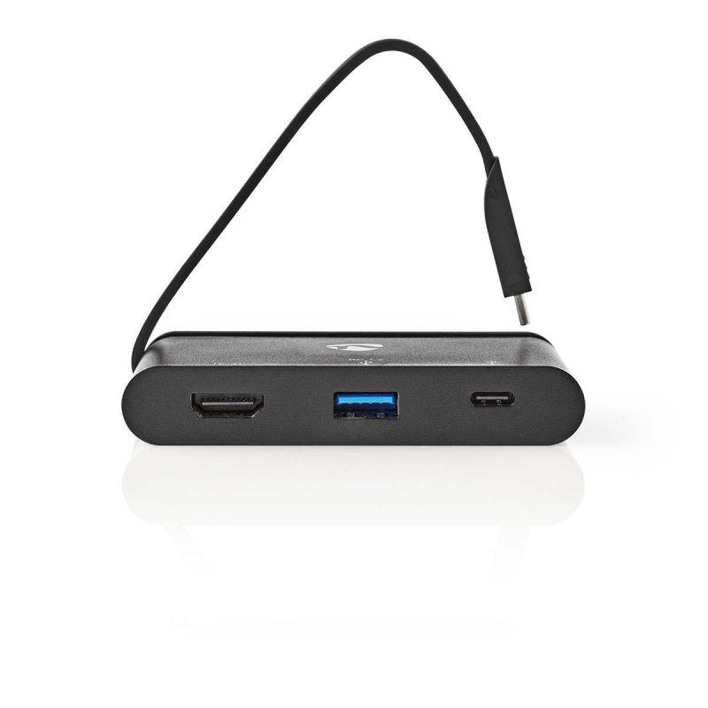 Nedis TCARF240BK notebook dock/port replicator USB 3.2 Gen 1 (3.1 Gen 1) Type-C Black