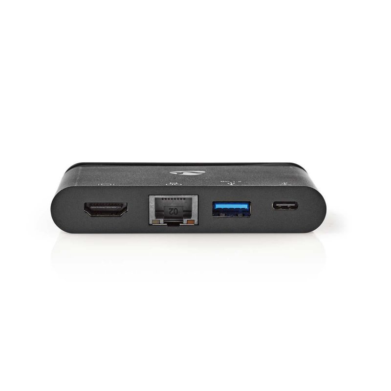Nedis TCARF260BK notebook dock/port replicator USB 3.2 Gen 1 (3.1 Gen 1) Type-C Black