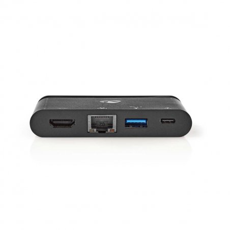 Nedis TCARF260BK station d'accueil USB 3.2 Gen 1 (3.1 Gen 1) Type-C Noir