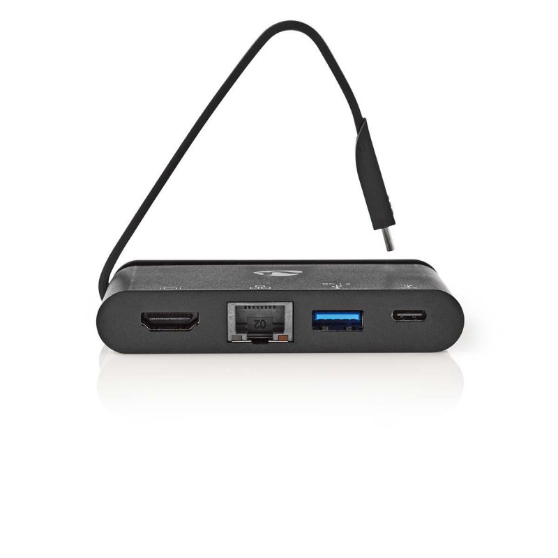 Nedis TCARF260BK station d'accueil USB 3.2 Gen 1 (3.1 Gen 1) Type-C Noir