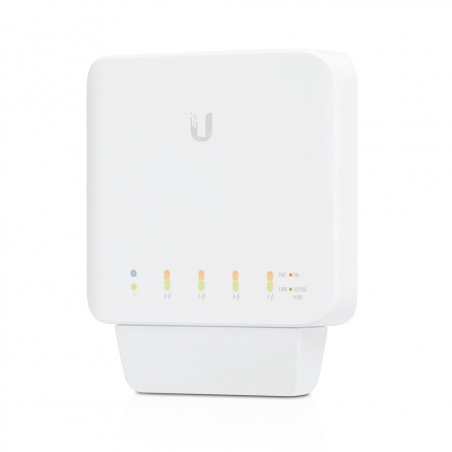 Ubiquiti USW-FLEX-3 Managed Switch, 3er Pack [5x Gigabit Ethernet, 1x PoE Port]