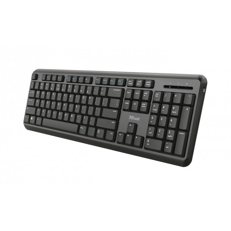Trust Ody clavier RF sans fil QWERTZ Allemand Noir