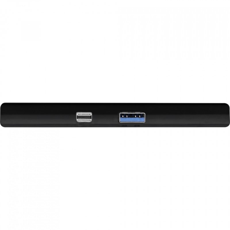 InLine MultiHub, Surface Pro 4/5/6, 3-Port USB 3.2 Typ-A Buchse HDMI 4K, Cardreader, schwarz