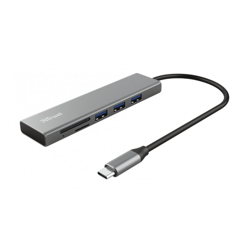 Trust Halyx USB 3.2 Gen 1 (3.1 Gen 1) Type-C 104 Mbit/s Aluminium