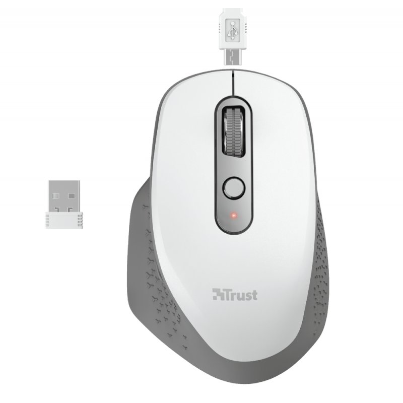 Trust Ozaa souris Droitier RF sans fil Optique 2400 DPI