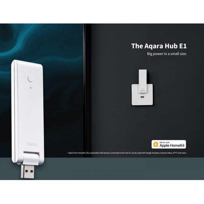 Aqara Hub E1 HomeKit Sans fil Blanc
