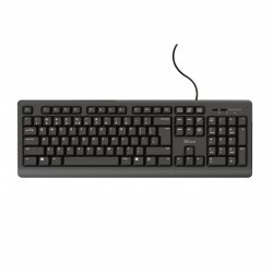 Trust TK-150 keyboard USB QWERTZ German Black