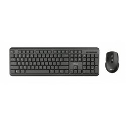 Trust TKM-350 keyboard Mouse included RF Wireless QWERTZ German Black