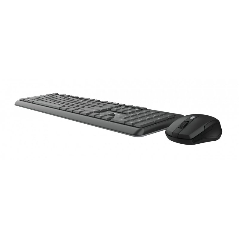 Trust TKM-350 keyboard Mouse included RF Wireless QWERTZ German Black