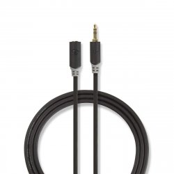 Nedis CABW22050AT20 audio cable 2 m 3.5mm Anthracite