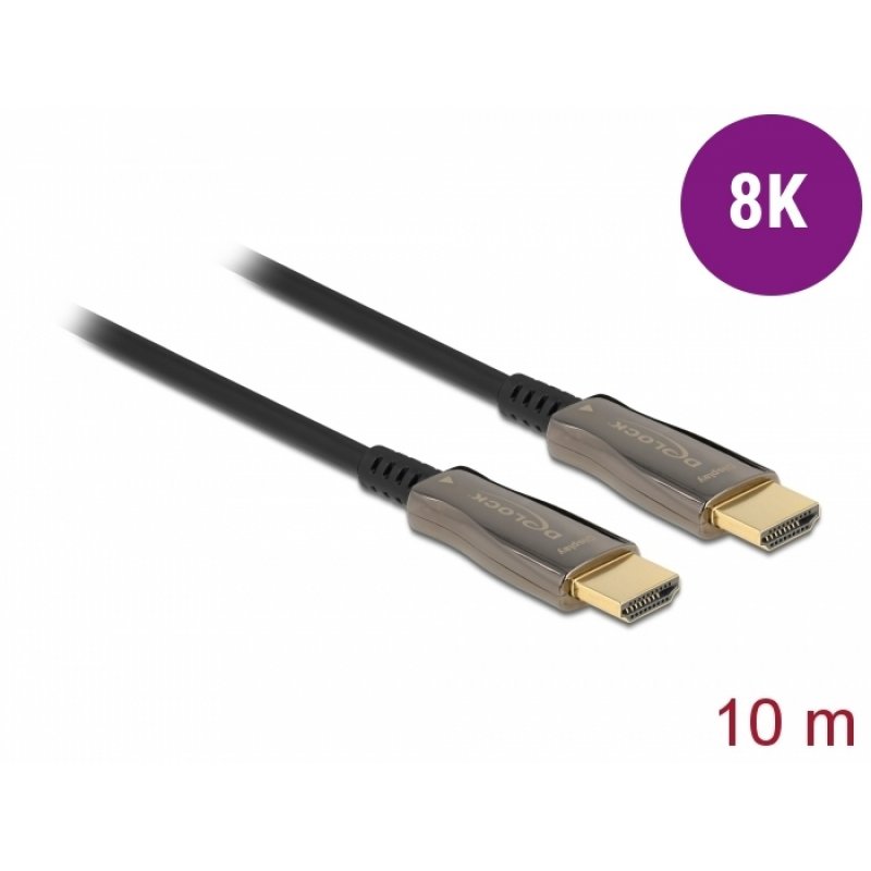 Delock Aktives Optisches Kabel HDMI 8K 60Hz, 10 m