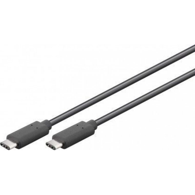 Goobay USB 3.1-Stecker (Typ C)  USB 3.1-Stecker (Typ C) [1,5m schwarz]